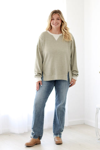 Time With You Thermal Pullover