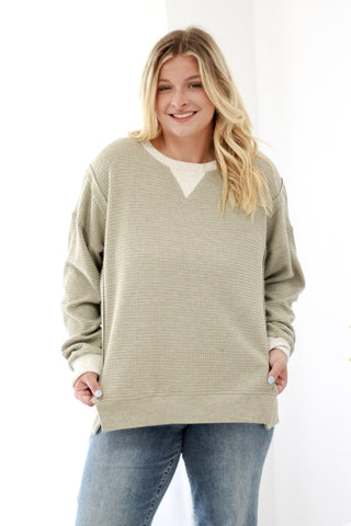 Time With You Thermal Pullover