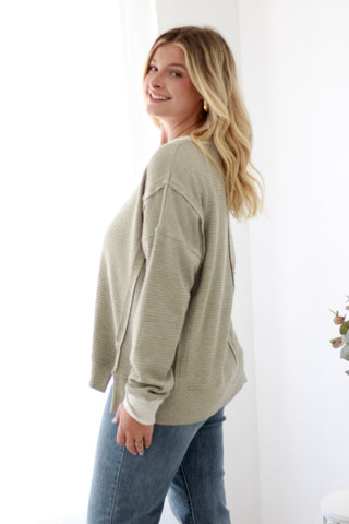 Time With You Thermal Pullover