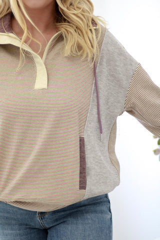 Make No Mistake Half Zip Pullover