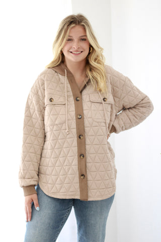 Quilted in Harmony Shacket