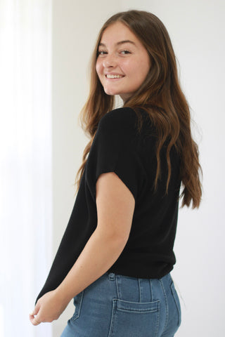 Classic Black Trendsetter Top