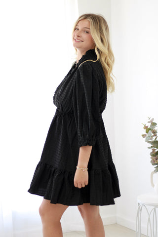 Autumn Grace Dress in Black