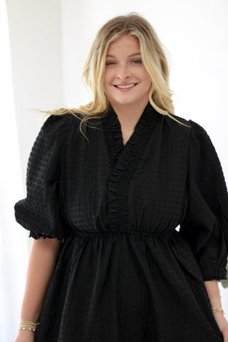 Autumn Grace Dress in Black