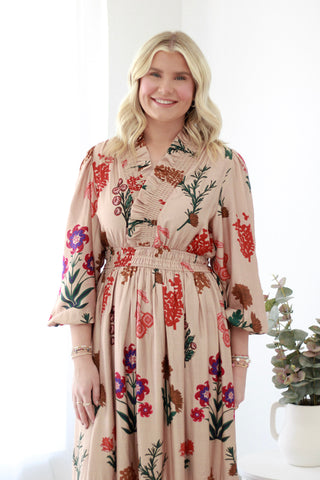Blessings Bloom Floral Midi Dress Allure Clothing Boutique Blessings Bloom Floral Midi Dress Allure Clothing Boutique