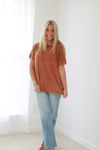 Softly Falling Top in Rust