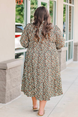 Good Things Black Floral Maxi