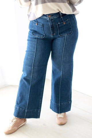 Casual Friday High Rise Crop Jeans by Risen