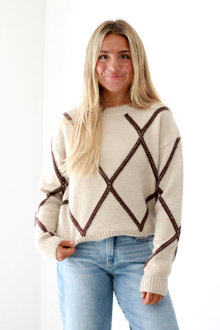 Diamond in the Rough Knit Sweater