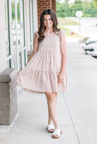The One I'll Always Love Ditsy Floral Dress