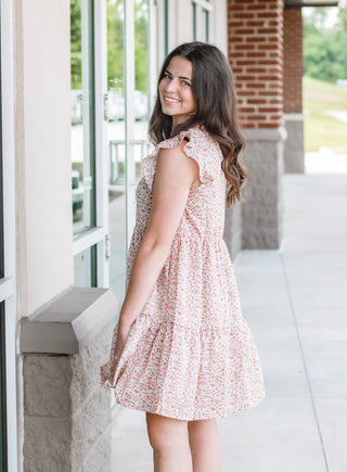 The One I'll Always Love Ditsy Floral Dress