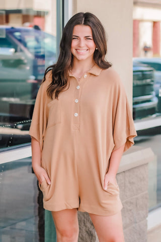 Fan Girl Fall Romper