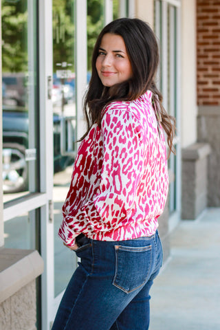 Girls Just Wanna Have Fun Printed Blouse