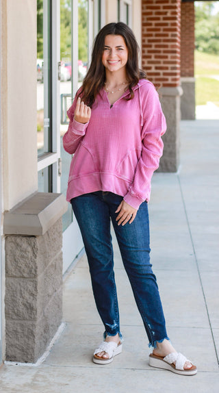 From this Moment Magenta Hoodie