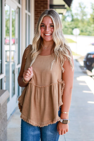 Sitting on the Dock of the Bay Ochre Tank