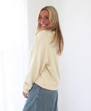 Run Around Town Pullover in Alpaca