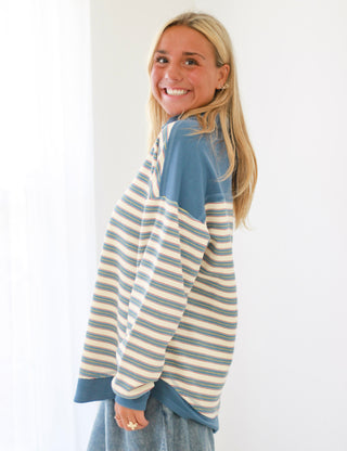 Make It Up To You Striped Top