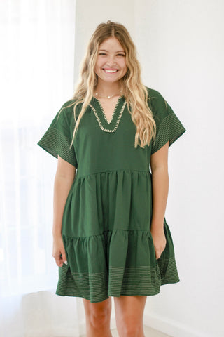 Searching for Love Green Dress