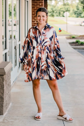 Fall Swirl Fun Dress