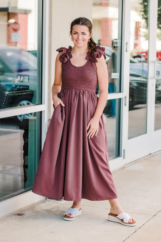 My Kind Of Love Smocked Dress