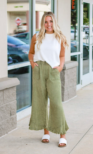 Live In This Olive Pants
