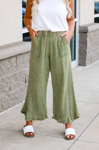 Live In This Olive Pants