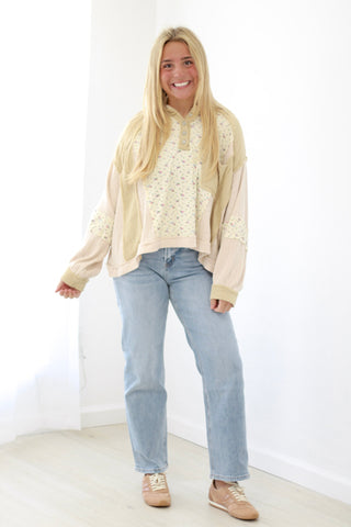 Fall Vibin' Floral Blouse