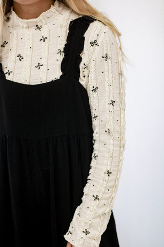 Style Setter Bow Print Top