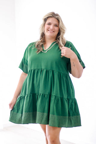 Searching for Love Green Dress