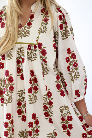 Calling Autumn Floral Dress