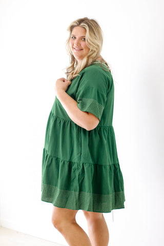 Searching for Love Green Dress