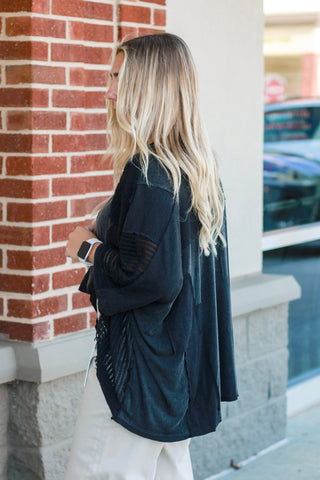 It's a Forever Kind of Thing Top in Black