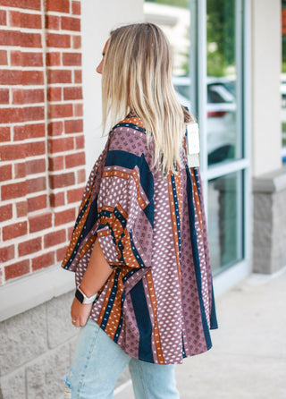 Believe in Love Fun Print Blouse