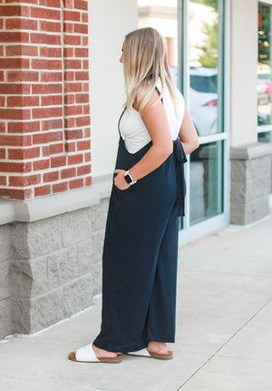 See Me in Style Jumpsuit in Black