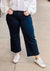 You Have Control Cropped Tummy Control Jeans in Navy