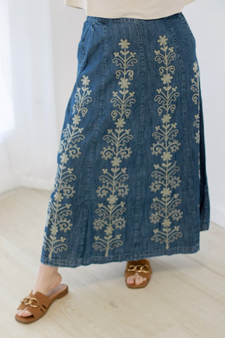 Western Ways Denim Skirt