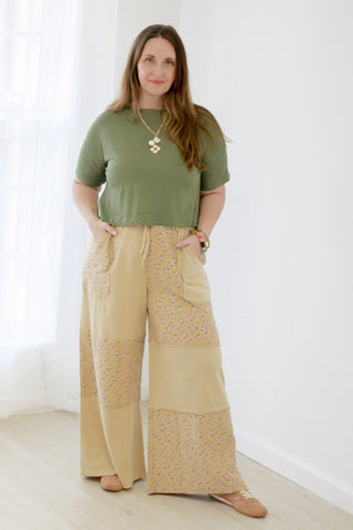 Living The Good Life Floral Pants