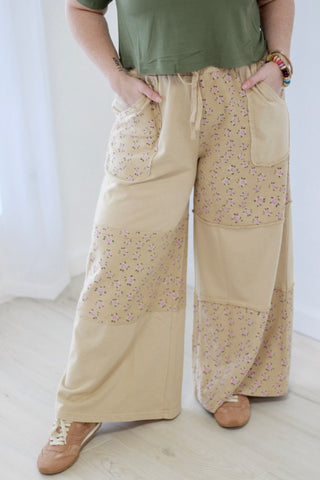 Living The Good Life Floral Pants