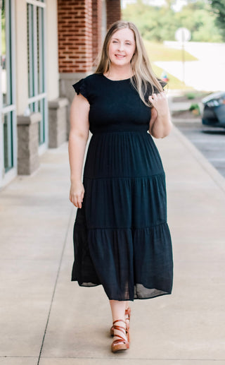 Your Best Bet Dress in Black