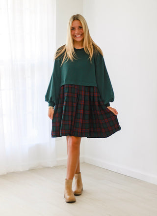 Plaid About You Dress