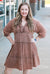 Holding Onto Heaven Dress in Chocolate Brown