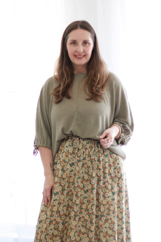 Little Lark Tee in Olive