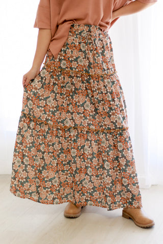 Daisy Rain Maxi Skirt