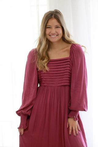 Mulberry Maze Maxi Dress