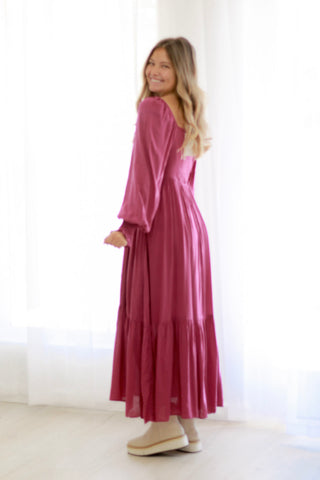 Mulberry Maze Maxi Dress