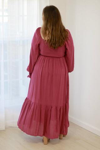 Mulberry Maze Maxi Dress