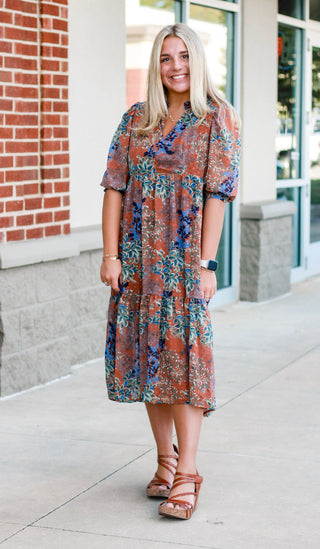 All You Need Floral Dress