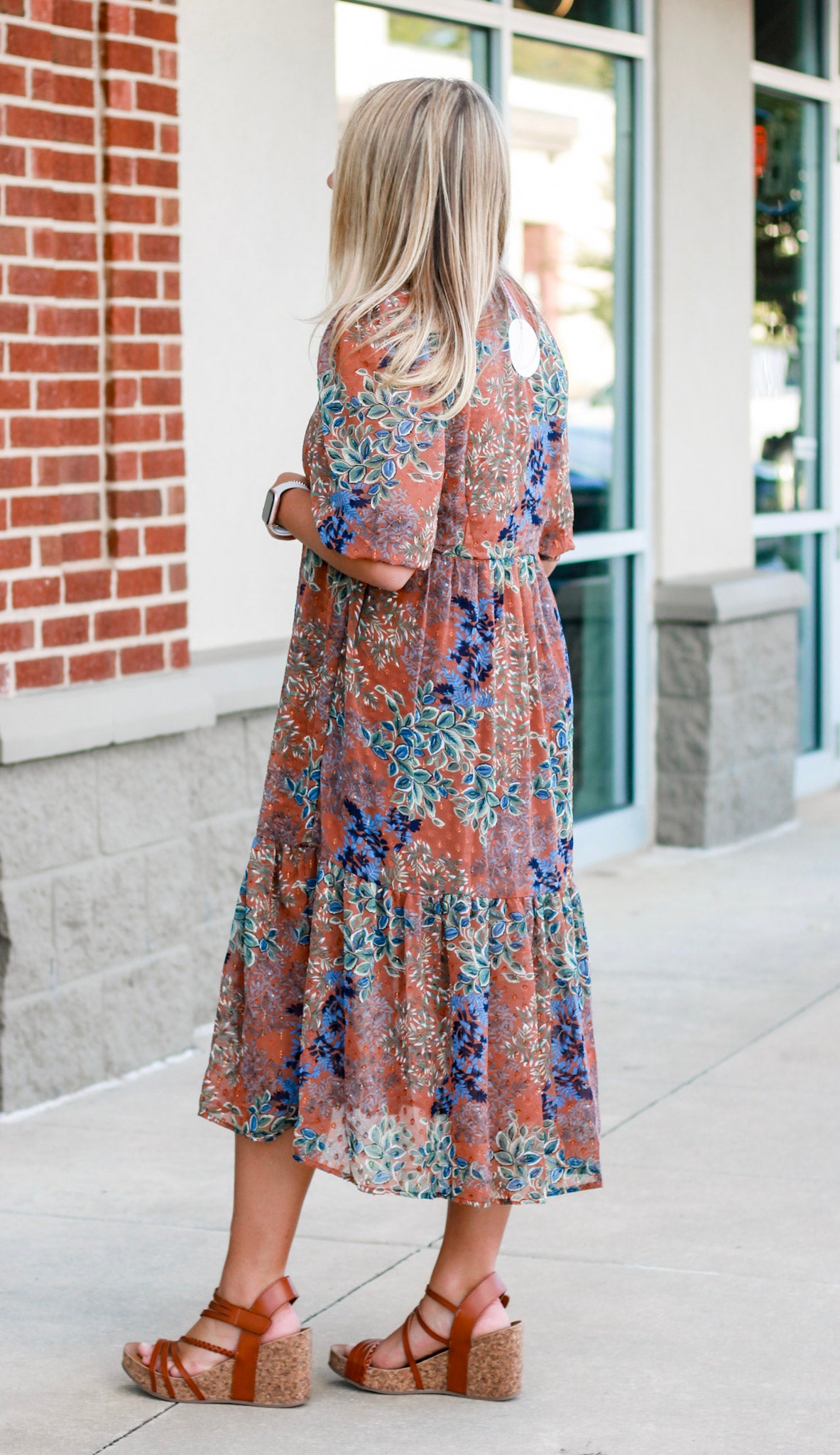 All You Need Floral Dress