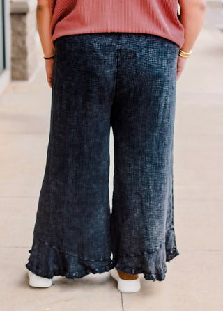 What's Going Around Mineral Wash Pants in Ash