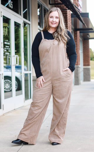 Lotsa Latte Fun Cord Jumpsuit